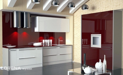 Кухонный гарнитур в стиле модерн «Лайт колор»
